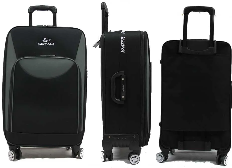 20 inch Cabin Size Sturdy Softside Expandable Fabric Luggage with Spinner Wheels