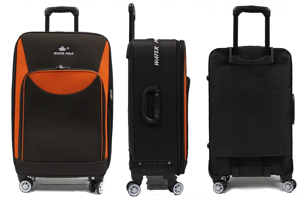 20 inch Cabin Size Sturdy Softside Expandable Fabric Luggage with Spinner Wheels