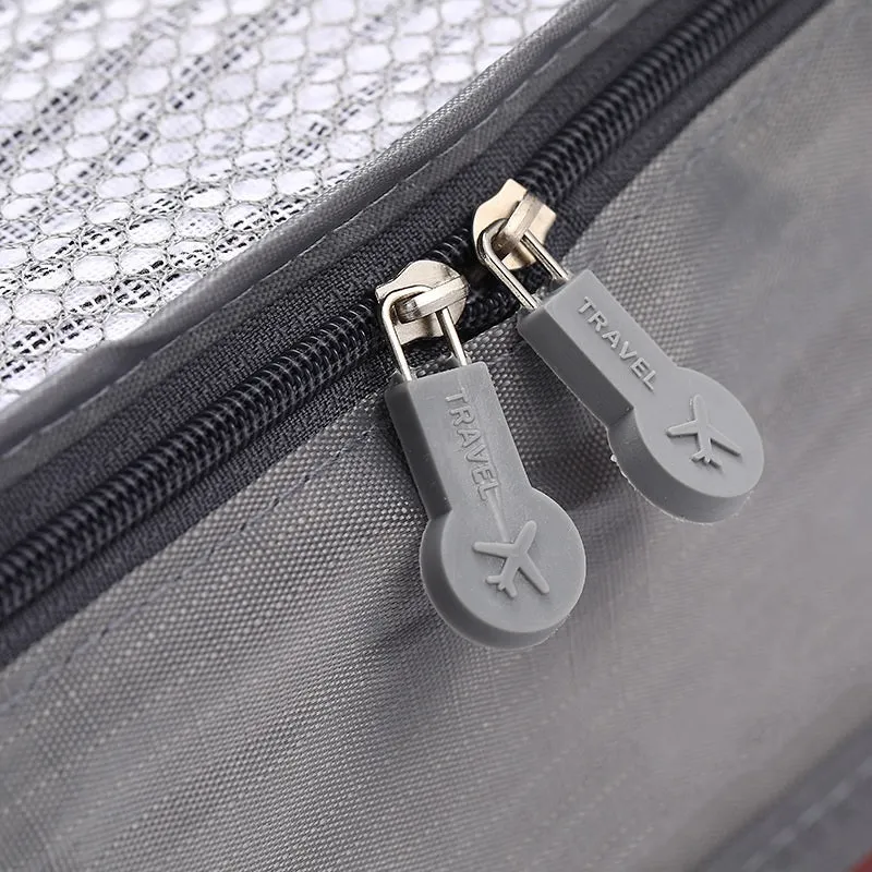 6 Pcs Multi-function Waterproof Travel Toiletry Organizer Bags