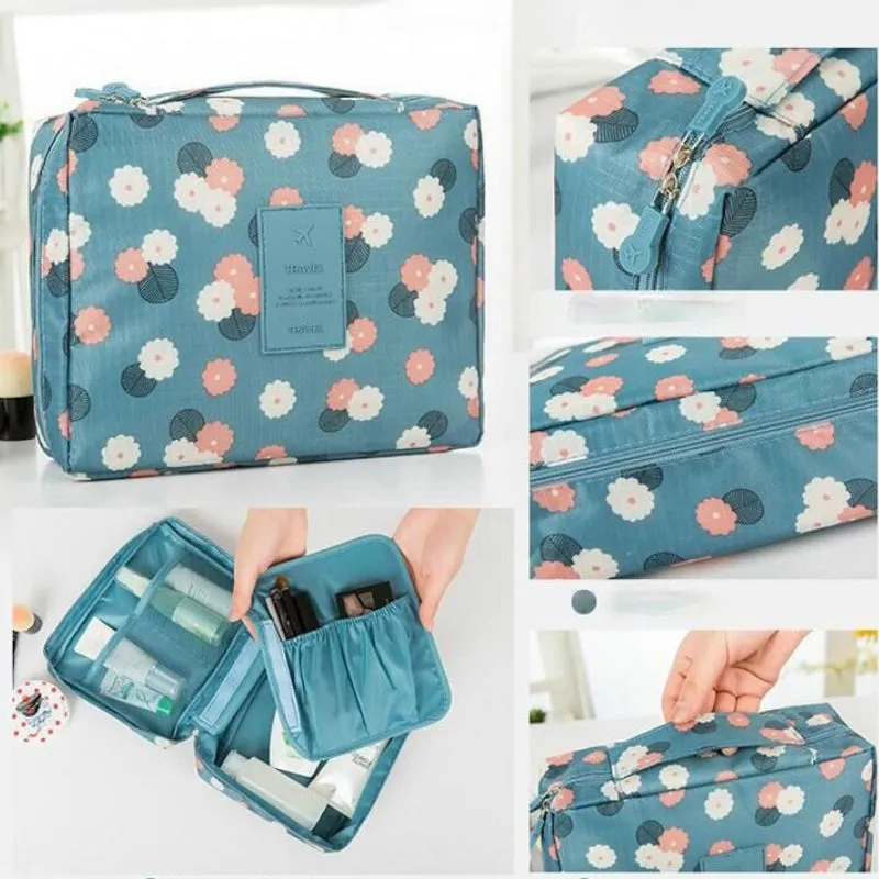 6 Pcs Multi-function Waterproof Travel Toiletry Organizer Bags