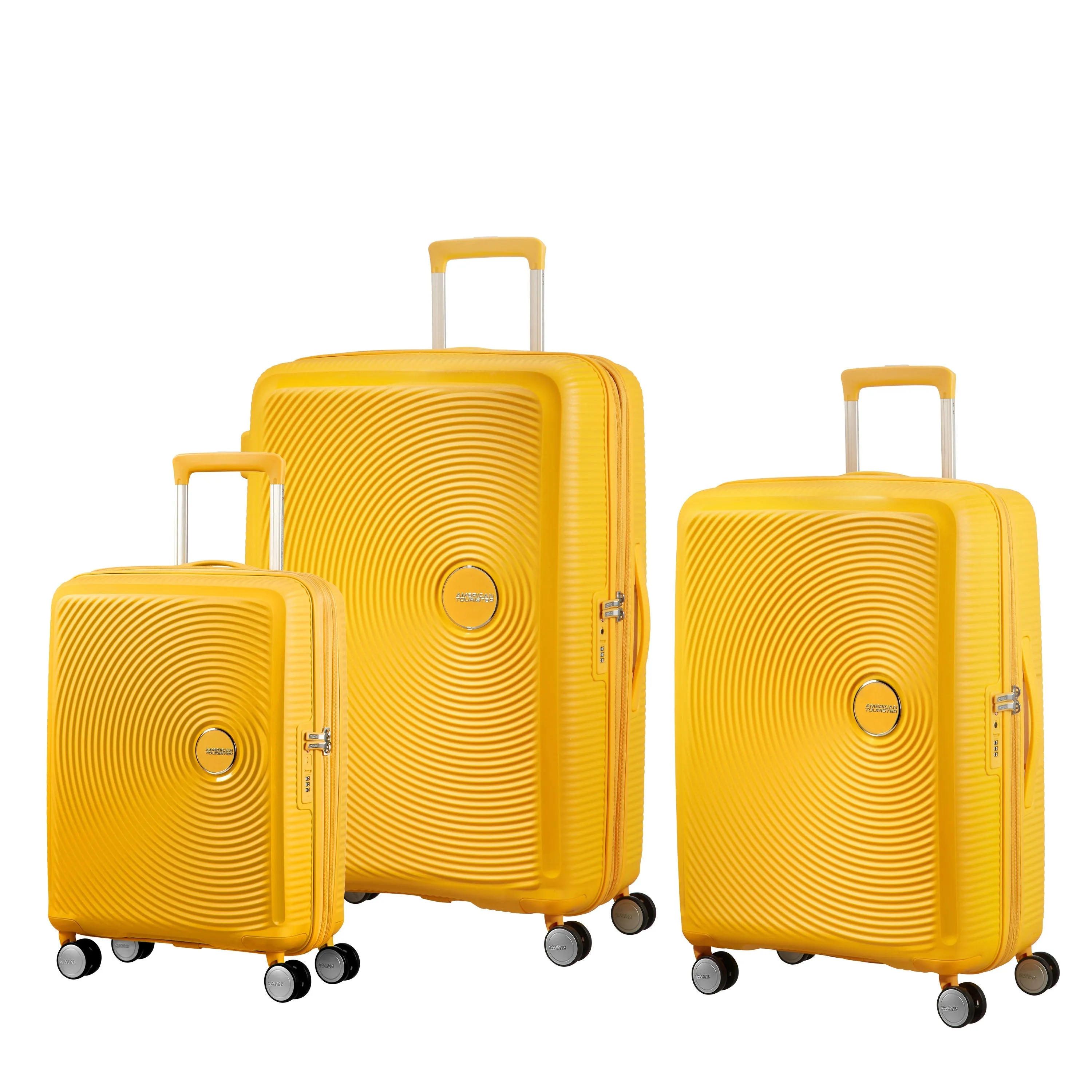 American Tourister Curio 3 Piece Nested Spinner Expandable Set