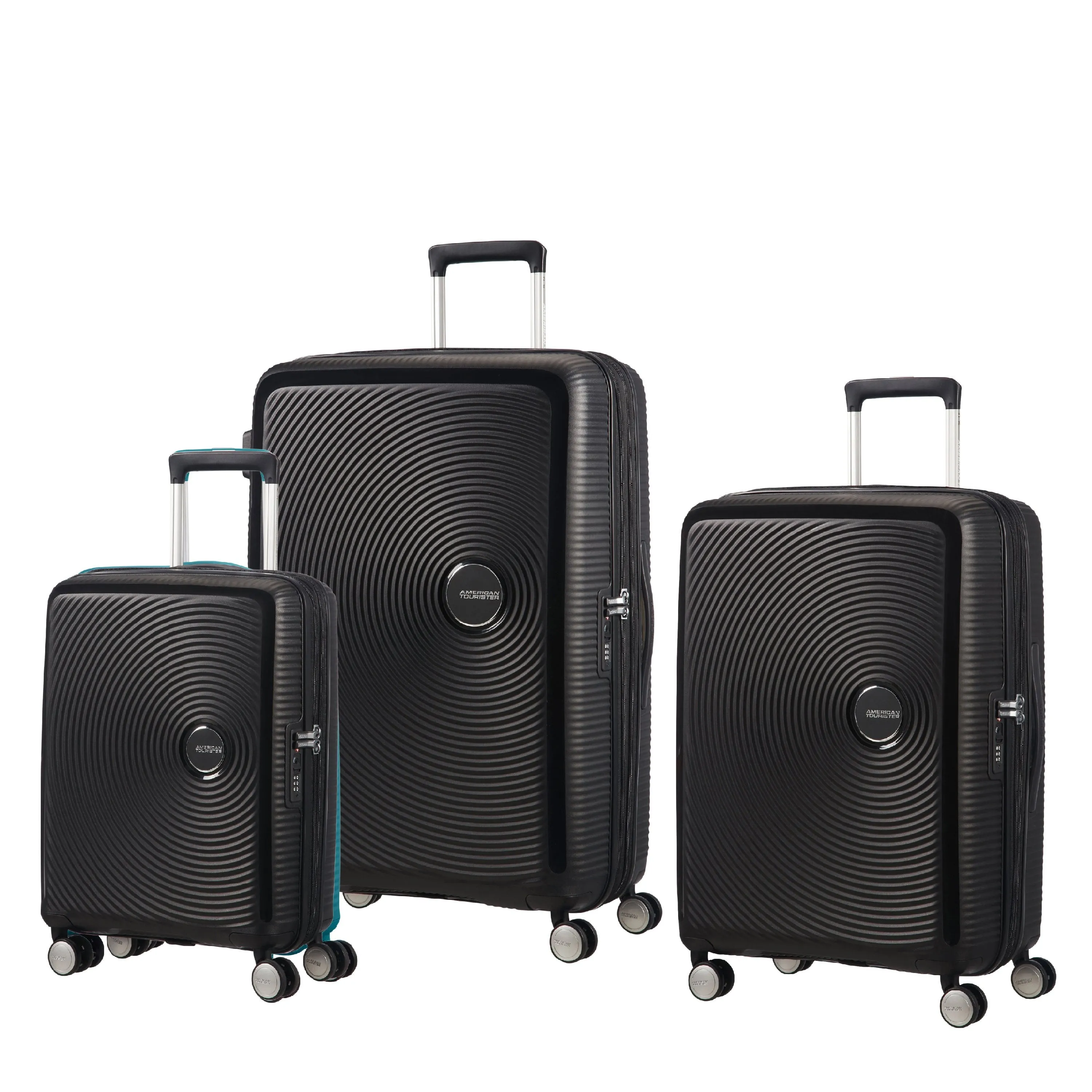 American Tourister Curio 3 Piece Nested Spinner Expandable Set
