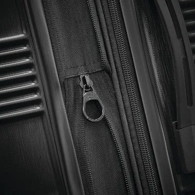 American Tourister NXT Checkered Hardside Carry On Spinner Suitcase - Blackout