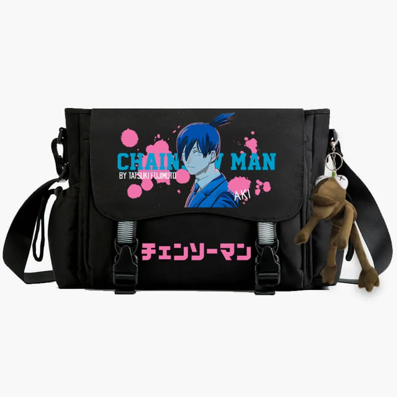 Animecore Chainsaw Man Messenger Shoulder Bag