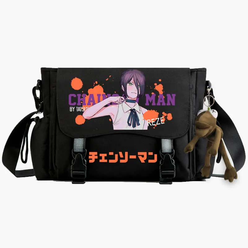 Animecore Chainsaw Man Messenger Shoulder Bag