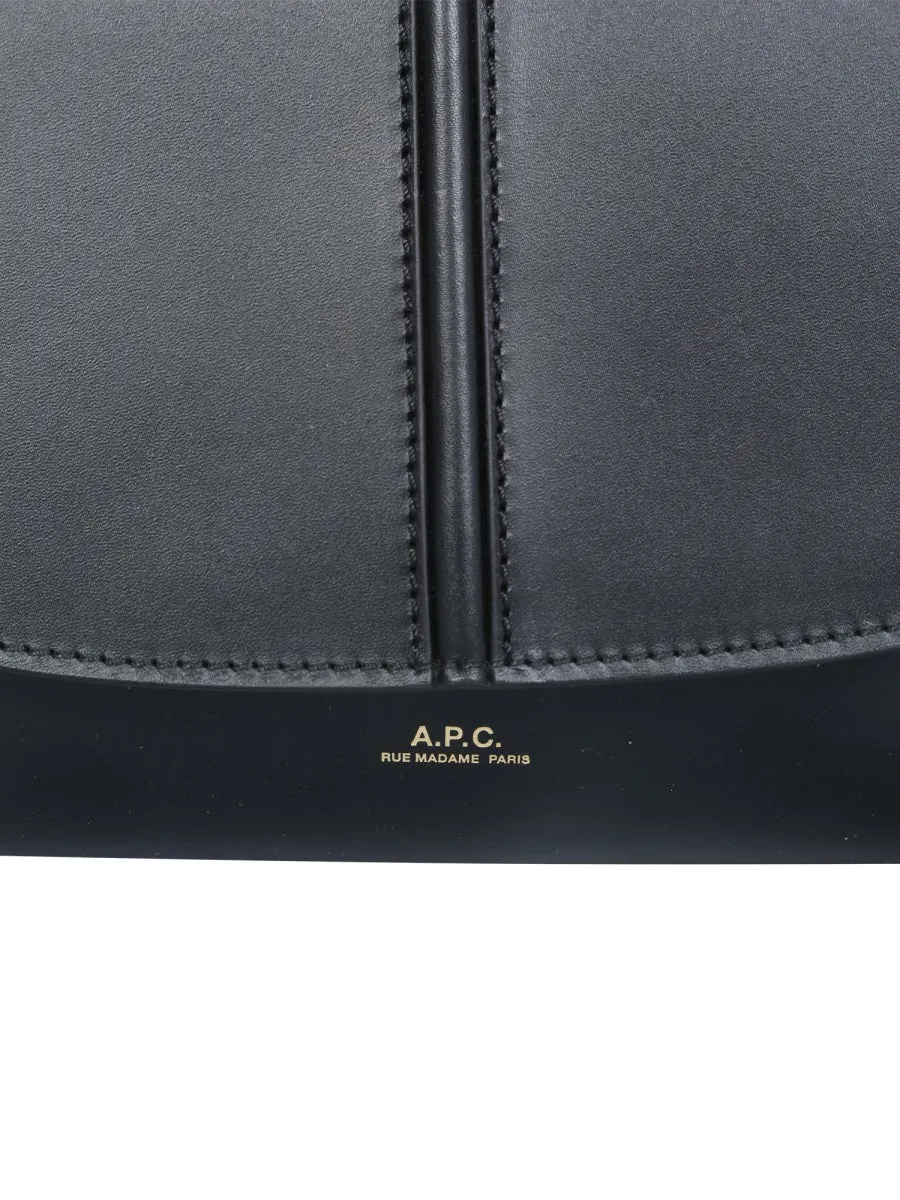 A.P.C. Logo Detailed Crossbody Bag