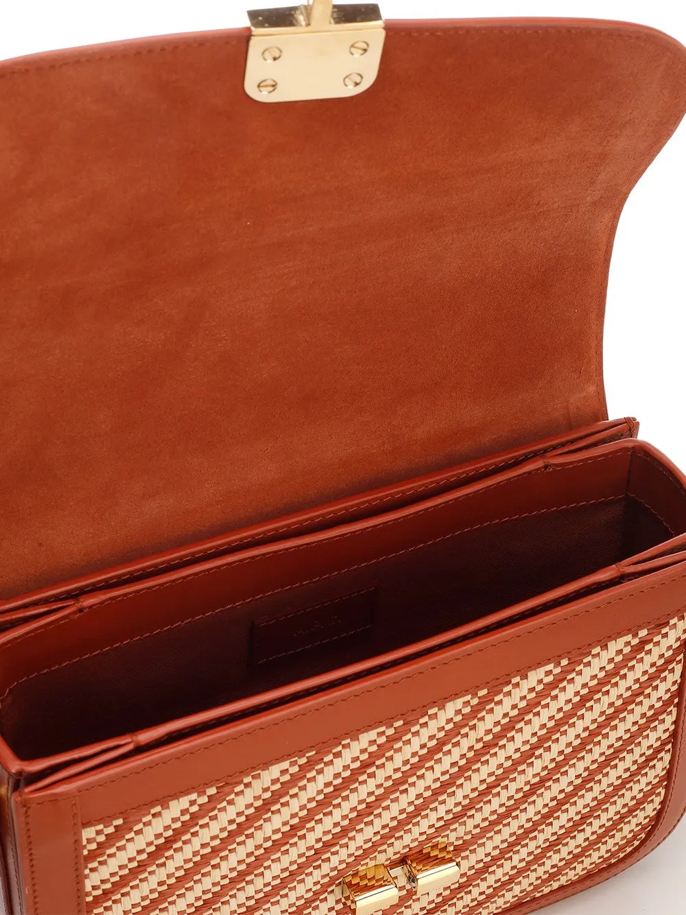 A.P.C. Striped-Detailed Crossbody Bag