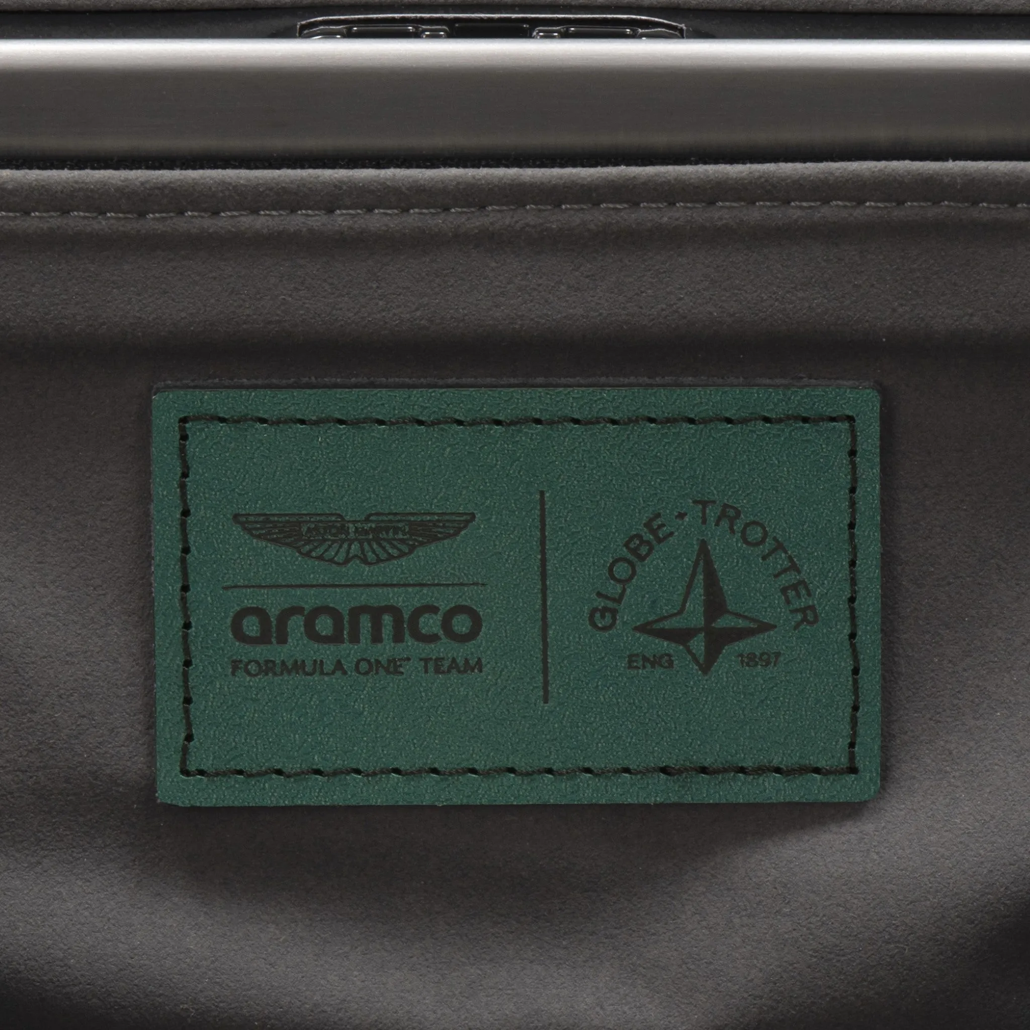 Aston Martin Aramco F1® Team AMR24 · Carry-On - 4 Wheels | Black/Black/Black