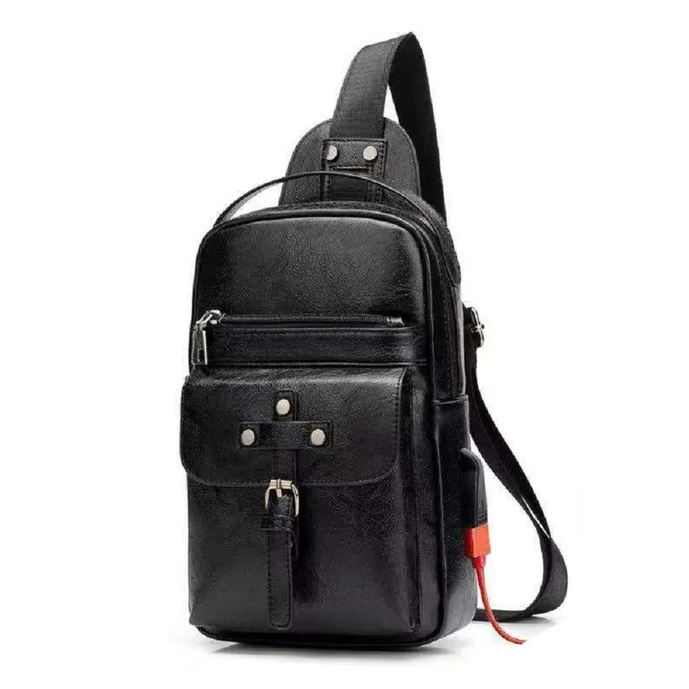 Backpack Waist Shoulder bag compatible with Ebook, Tablet and for GIONEE M7 Lite (2019) - Black