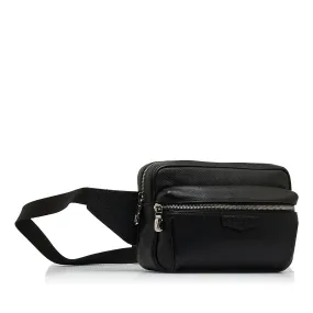 Black Louis Vuitton Taiga Outdoor Bumbag