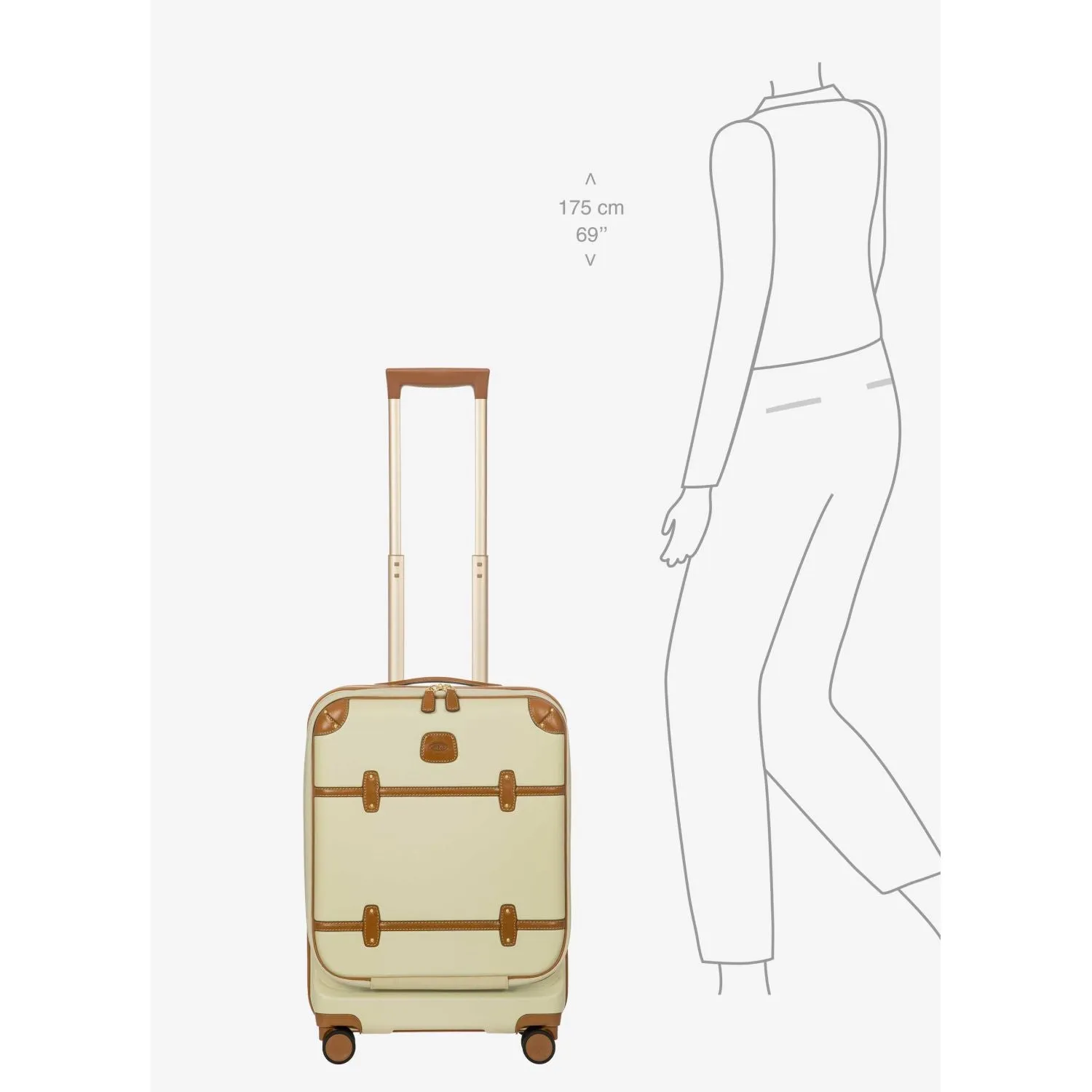 BRIC'S Bellagio 3 21" Expandable Carry-On Luggage Spinner   Pocket with USB