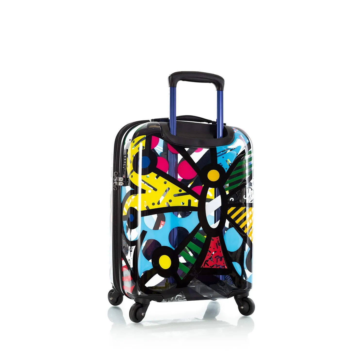 Britto - Butterfly Transparent 21" Carry-On Luggage