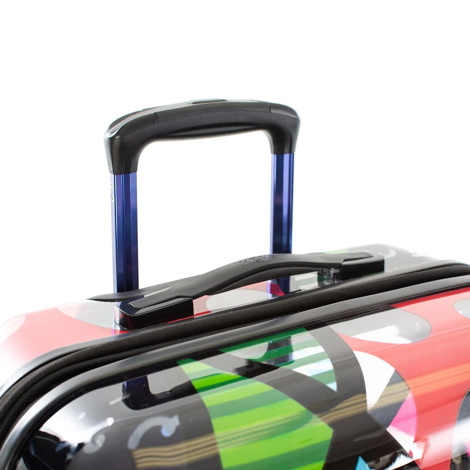 Britto - Butterfly Transparent 21" Carry-On Luggage