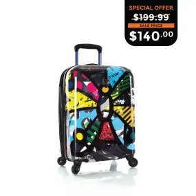 Britto - Butterfly Transparent 21" Carry-On Luggage