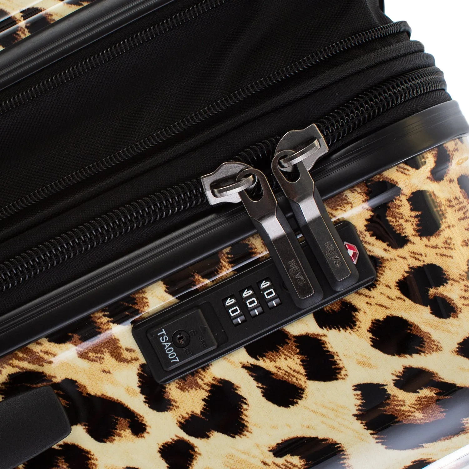 Brown Leopard 21" Fashion Spinner® Carry-On Luggage