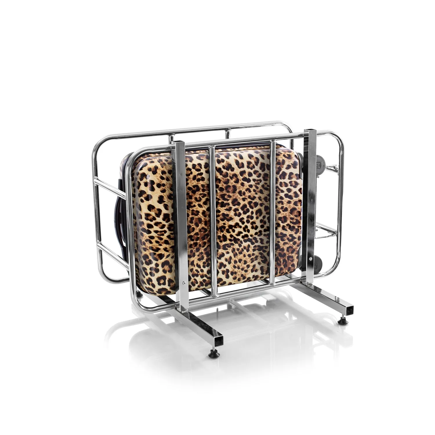Brown Leopard 21" Fashion Spinner® Carry-On Luggage