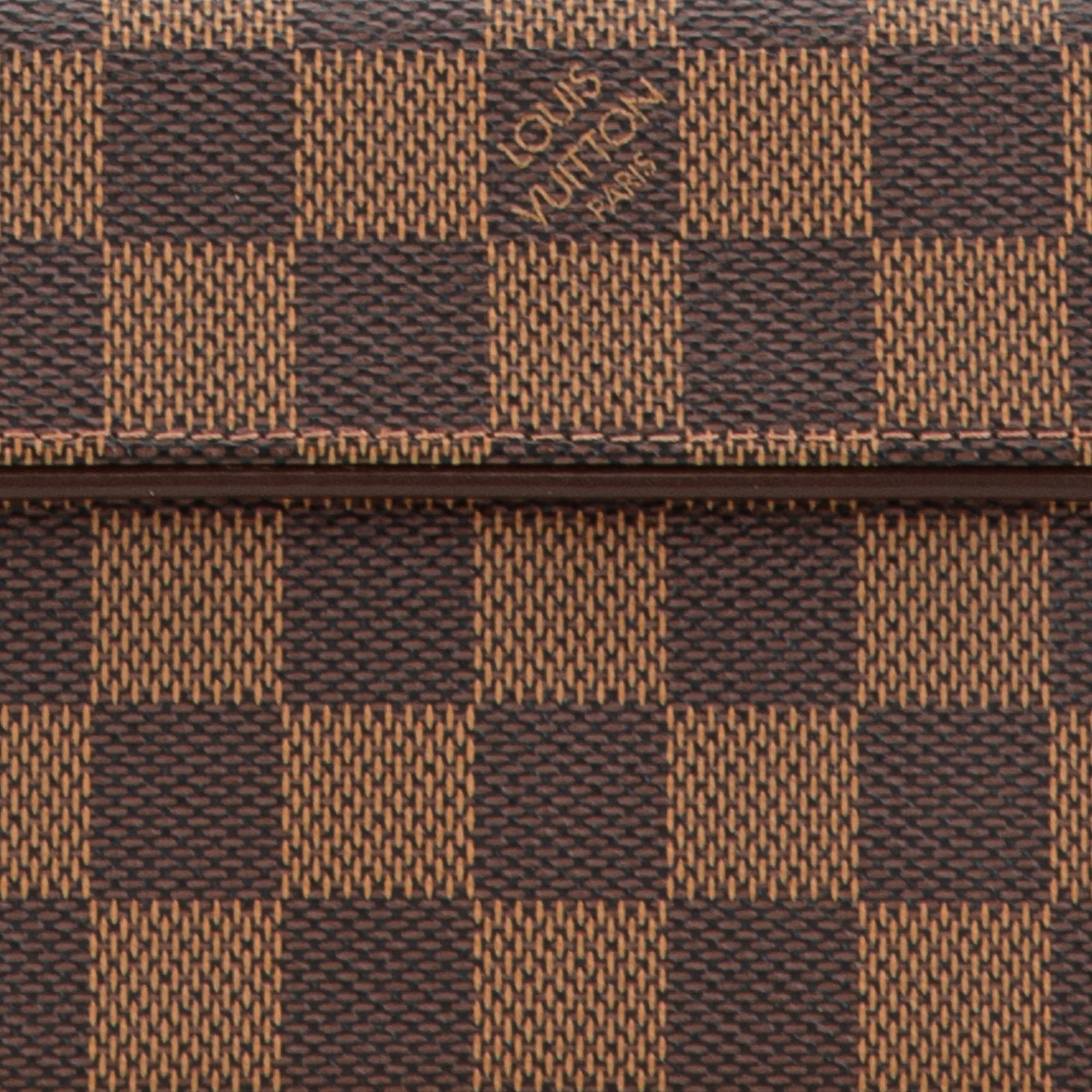Brown Louis Vuitton Damier Ebene Florentine Pochette Belt Bag