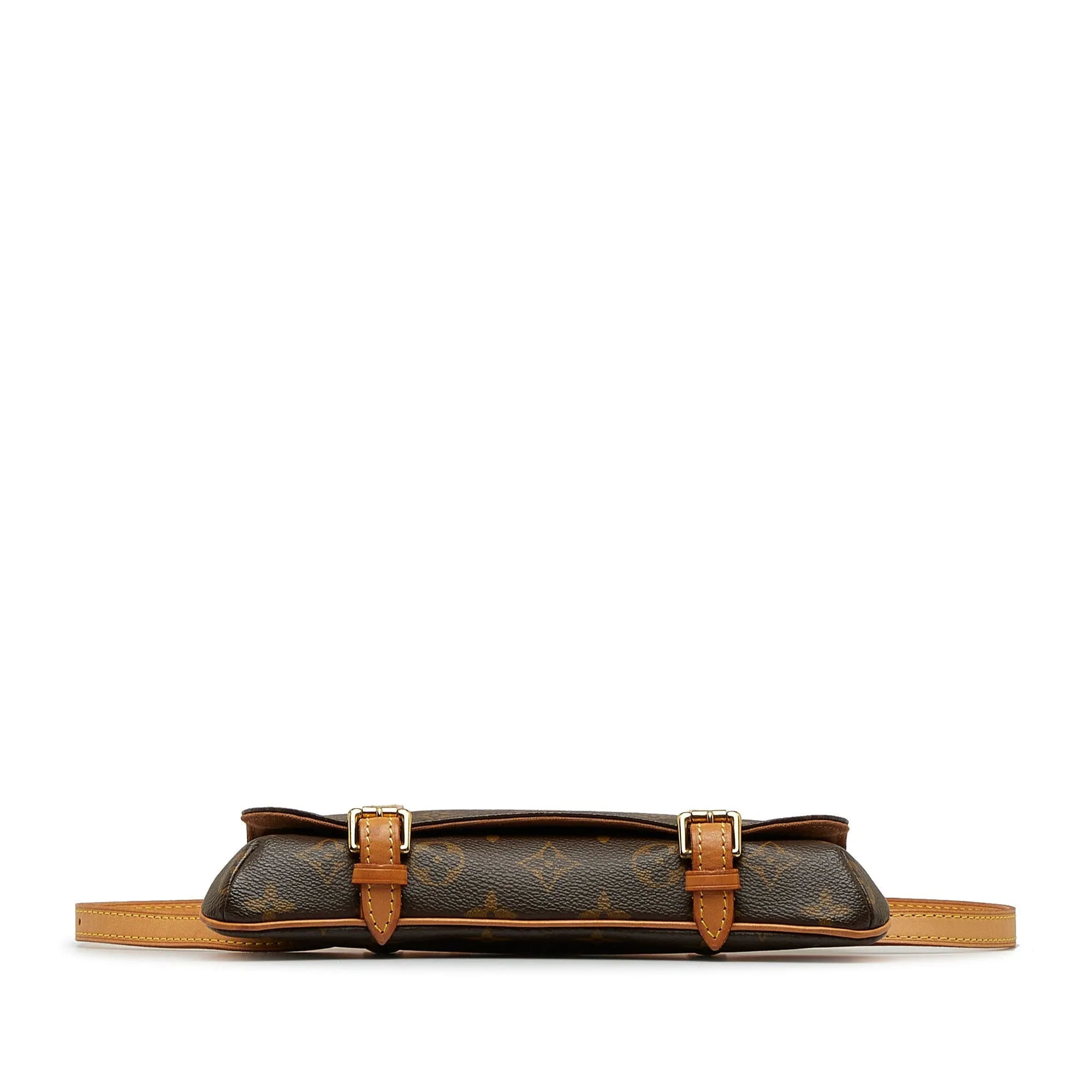 Brown Louis Vuitton Monogram Pochette Marelle PM Belt Bag