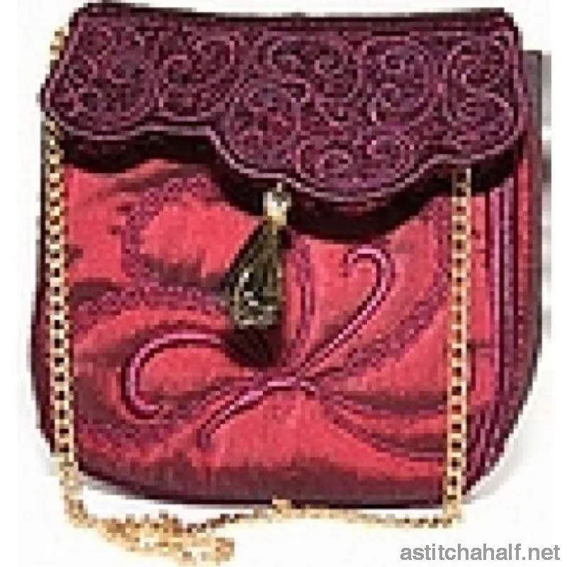 Butterfly Brocade Clutch Purses