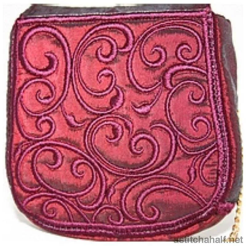 Butterfly Brocade Clutch Purses