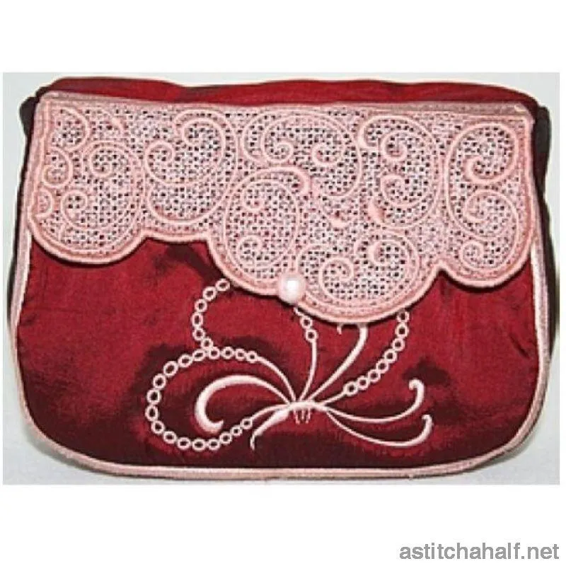 Butterfly Brocade Clutch Purses