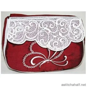 Butterfly Brocade Clutch Purses