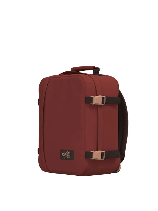 Cabinzero Classic 28L Backpack in Sangria Red Color
