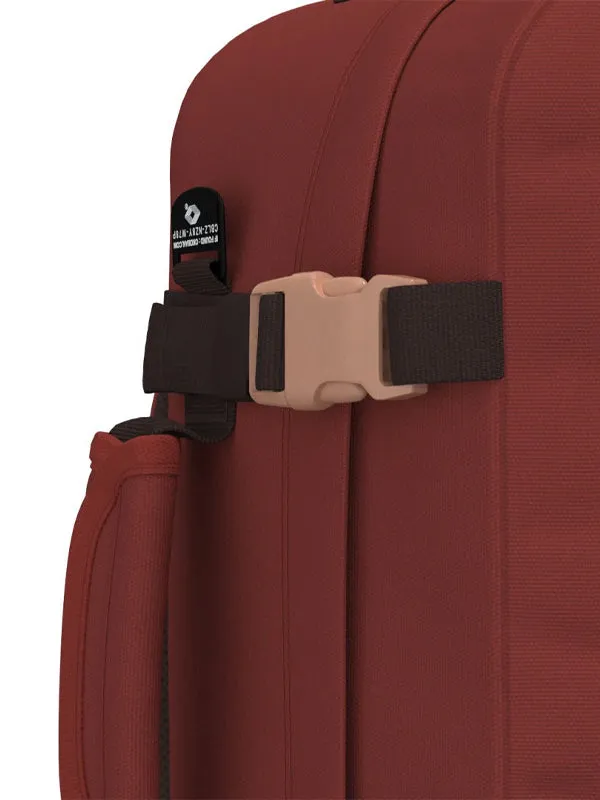 Cabinzero Classic 28L Backpack in Sangria Red Color