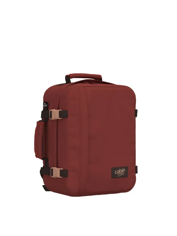 Cabinzero Classic 28L Backpack in Sangria Red Color