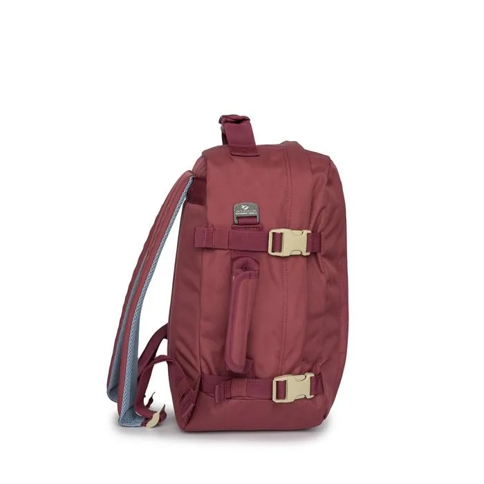 Cabinzero Classic 28L Ultra-Light Cabin Bag in Napa Wine Color