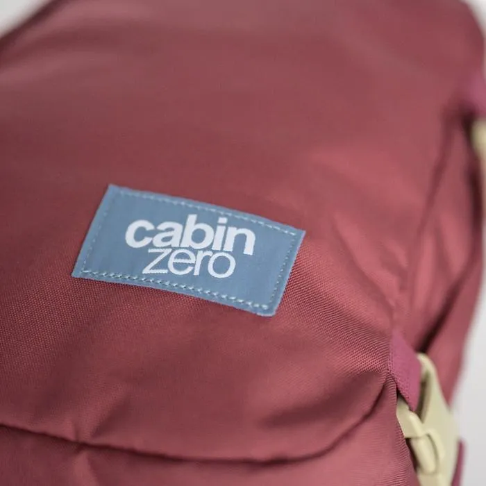 Cabinzero Classic 28L Ultra-Light Cabin Bag in Napa Wine Color