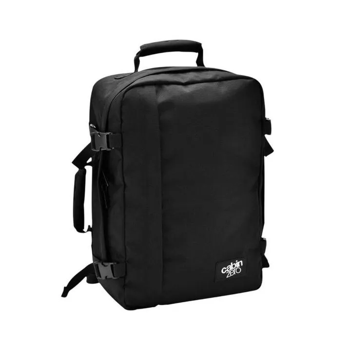 Cabinzero Classic 36L Ultra-Light Cabin Bag in Absolute Black Color