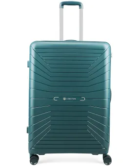 Carlton Carnival Plus 55cm Green 8 Wheel Hard Top Trolley, CARNIVALPLUS55GRN