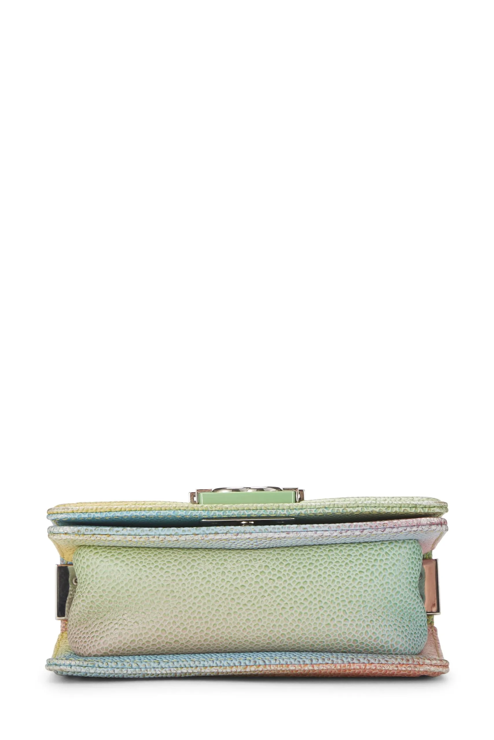 Chanel,  Paris-Cuba Rainbow Quilted Caviar Boy Bag Mini, Multi