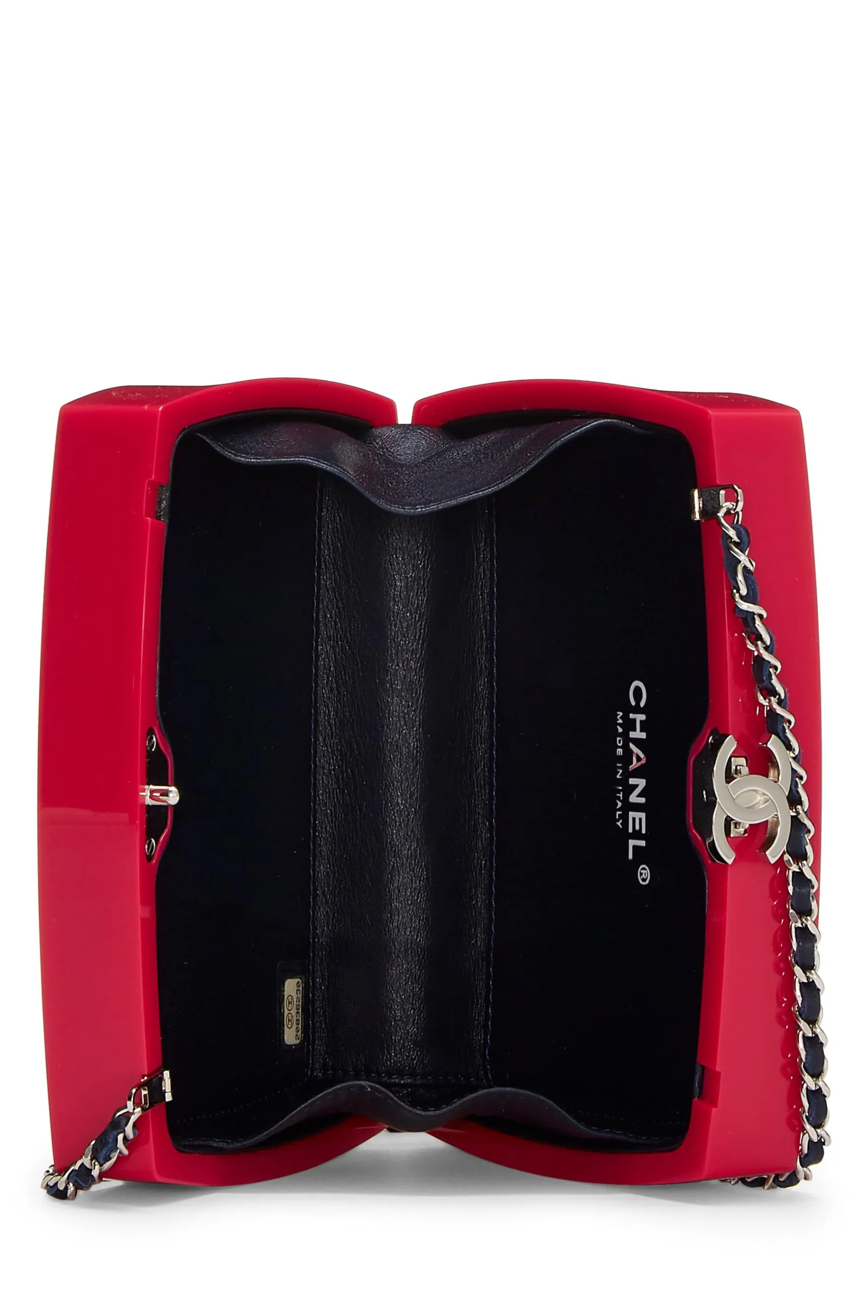 Chanel,  Pink Acrylic '5x5=CC' Minaudière Mini Bag, Pink