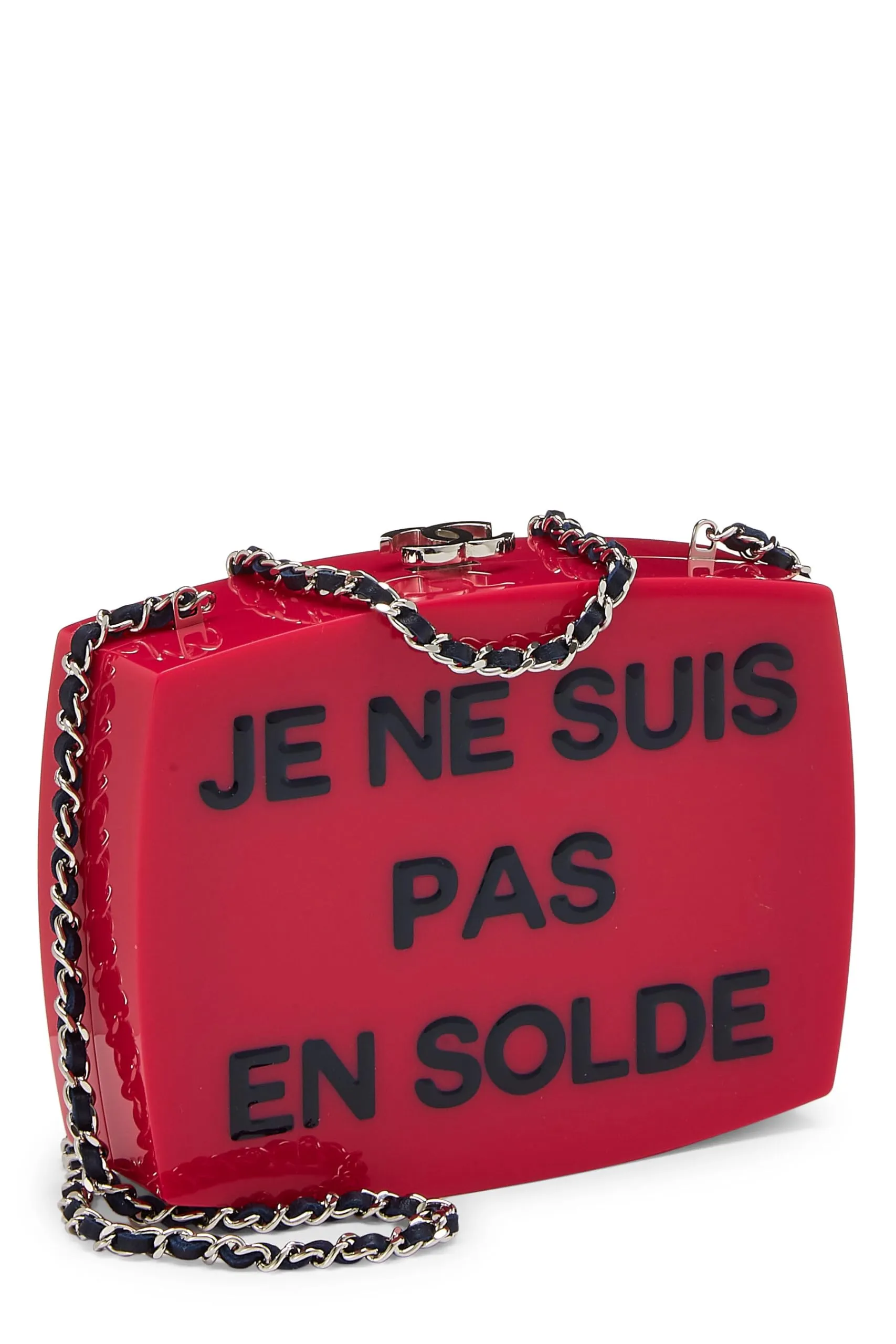 Chanel,  Pink Acrylic '5x5=CC' Minaudière Mini Bag, Pink