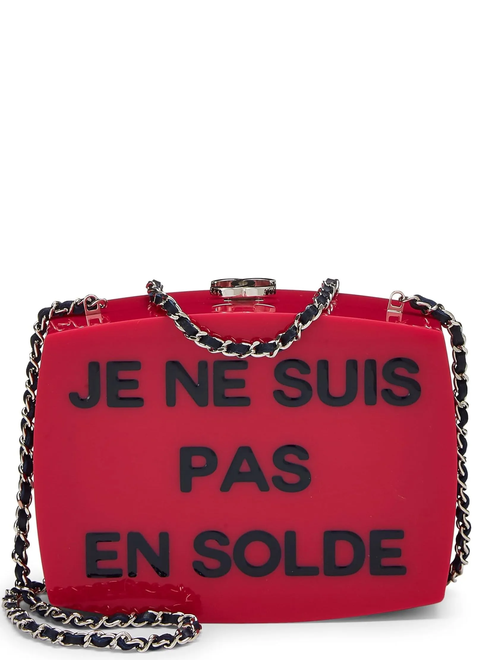 Chanel,  Pink Acrylic '5x5=CC' Minaudière Mini Bag, Pink