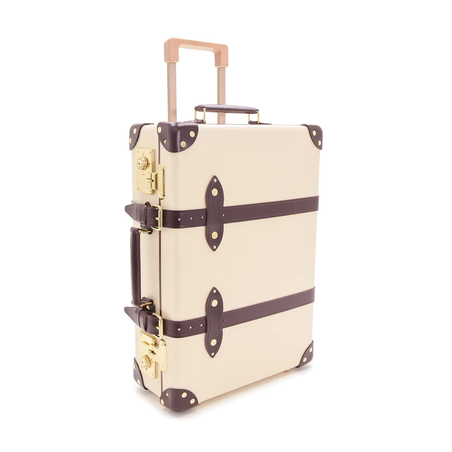 Chelsea Garden · Carry-On - 2 Wheels | Ivory/Burgundy