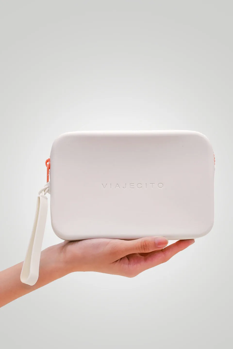 Cocopaya Clutch (Coconut with Papaya Zip)