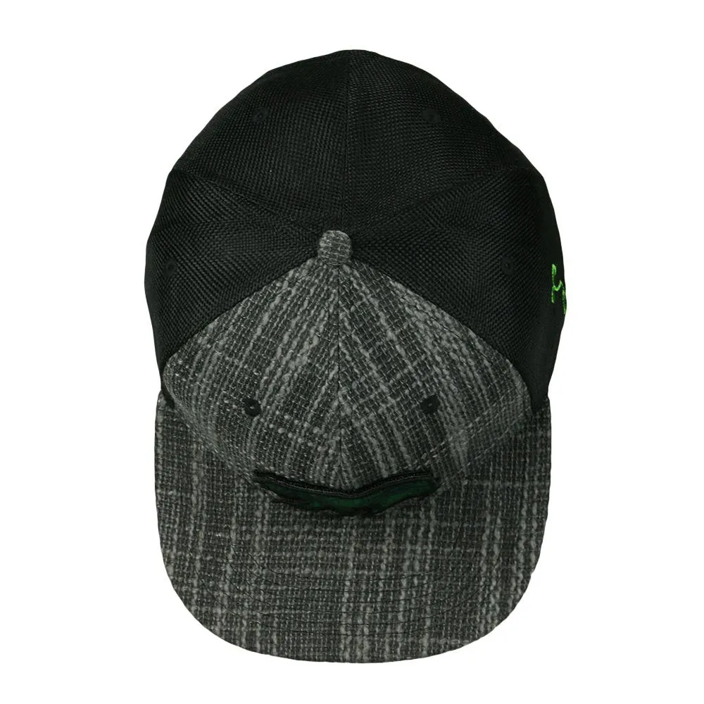 Dime Bags x GRC Removable Bear Gray Snapback Hat & Fanny Pack Bundle