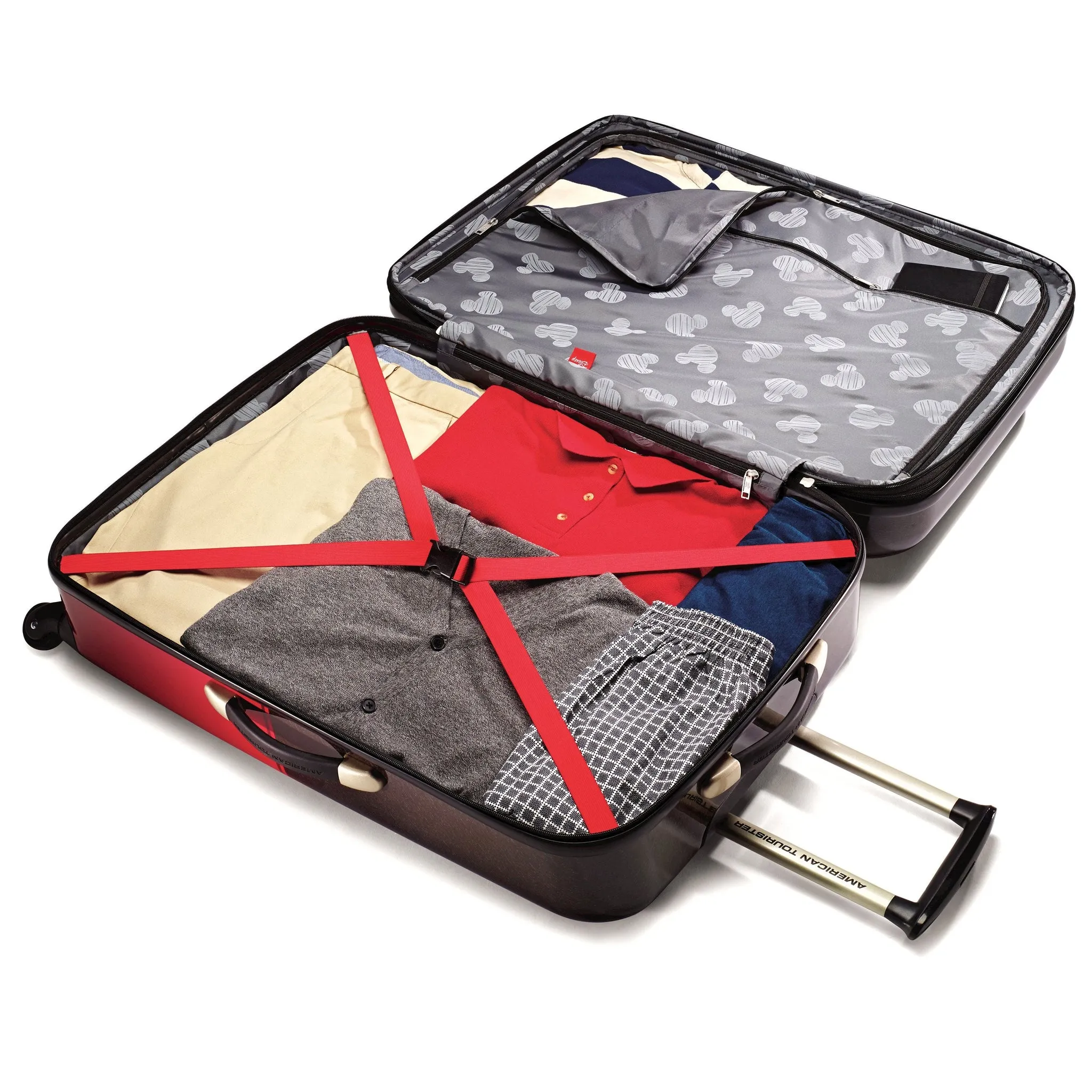 Disney Mickey Mouse Pants Hardside 20" Carry-On Luggage