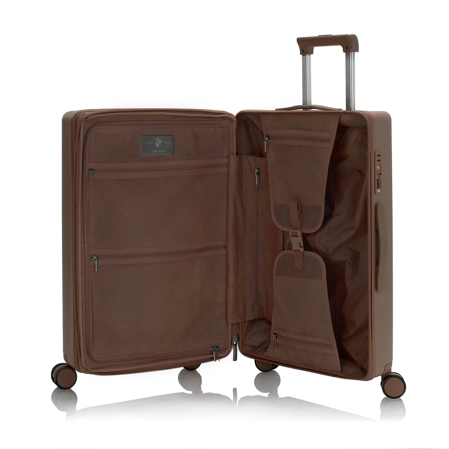 Earth Tones 3 Piece Luggage Set | Spinner Luggage