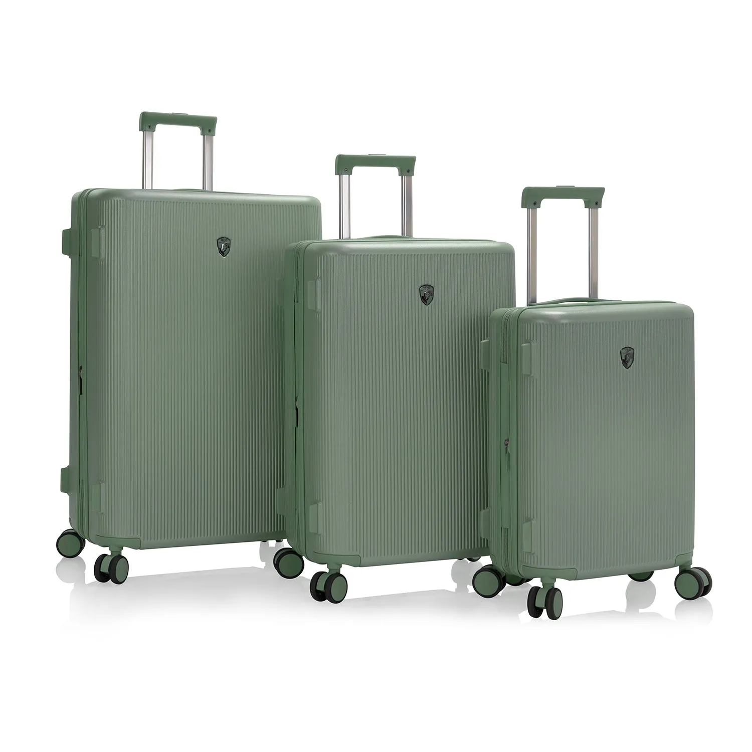 Earth Tones 3 Piece Luggage Set | Spinner Luggage