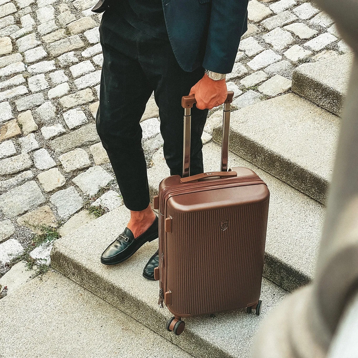 Earth Tones 3 Piece Luggage Set | Spinner Luggage