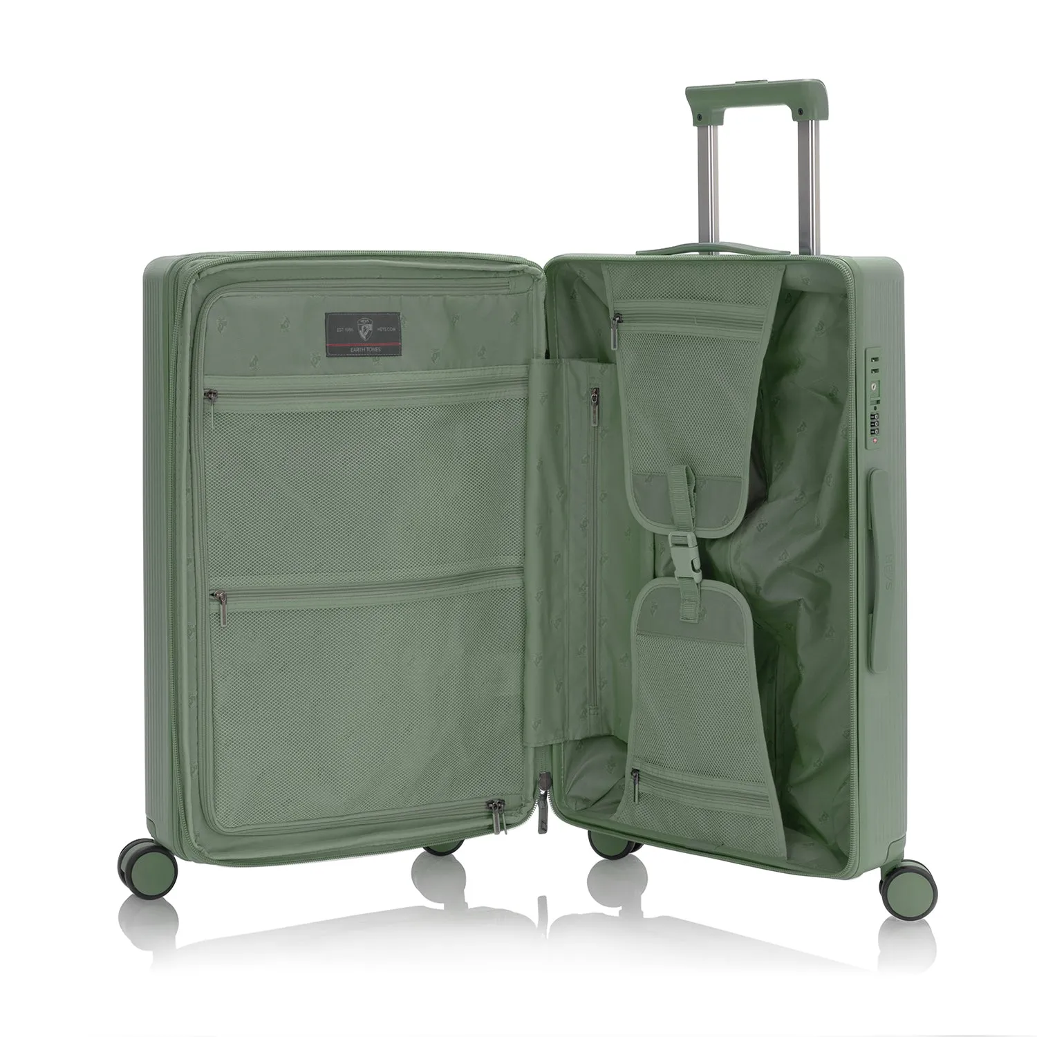 Earth Tones 3 Piece Luggage Set | Spinner Luggage