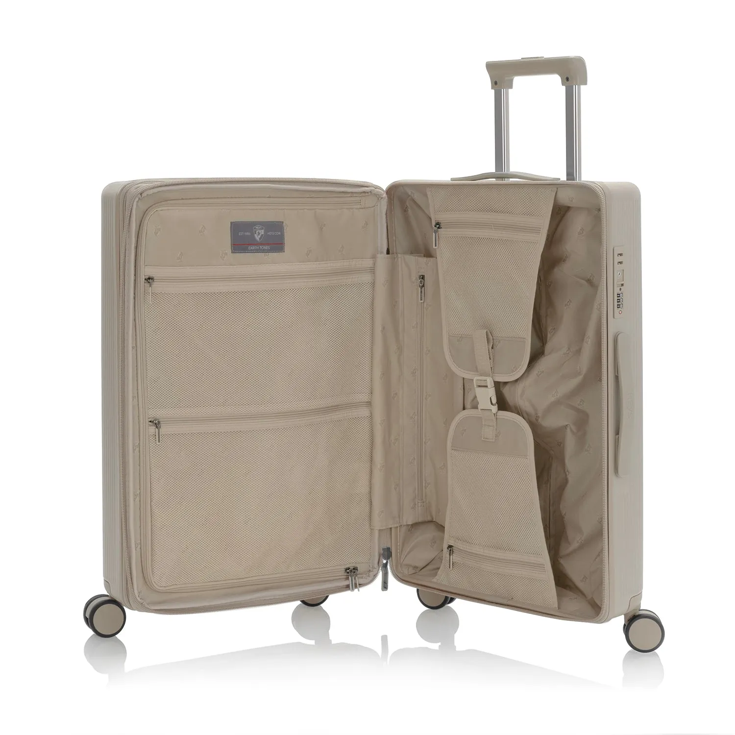 Earth Tones 3 Piece Luggage Set | Spinner Luggage