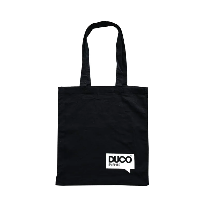 Ecobags Black Calico Promotional Bag