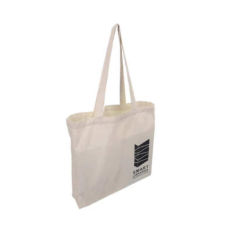 Ecobags Natural Calico Tote Bag with Gusset