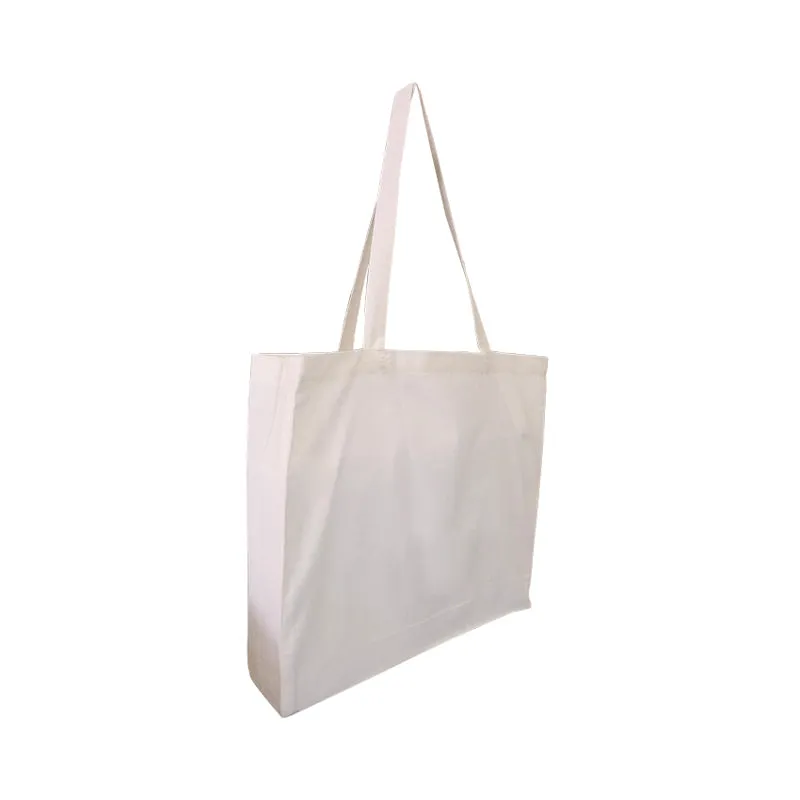 Ecobags Natural Calico Tote Bag with Gusset