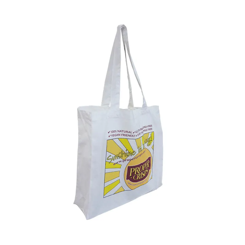 Ecobags Natural Calico Tote Bag with Gusset